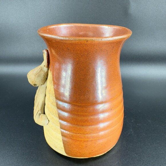 Wagner Stoneware Pottery Village Potter Coffee Mug Cup Face Anthropomorphic Mug - Picture 9 of 16